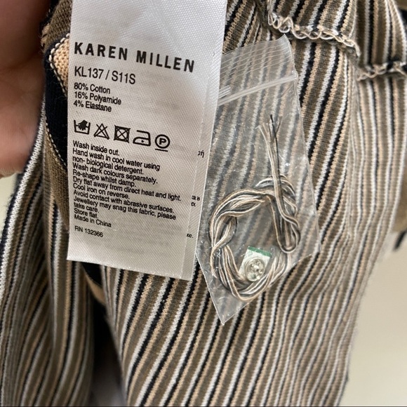 Karen Millen Asymmetrical Ruffle Fitted Dress - Picture 6 of 12